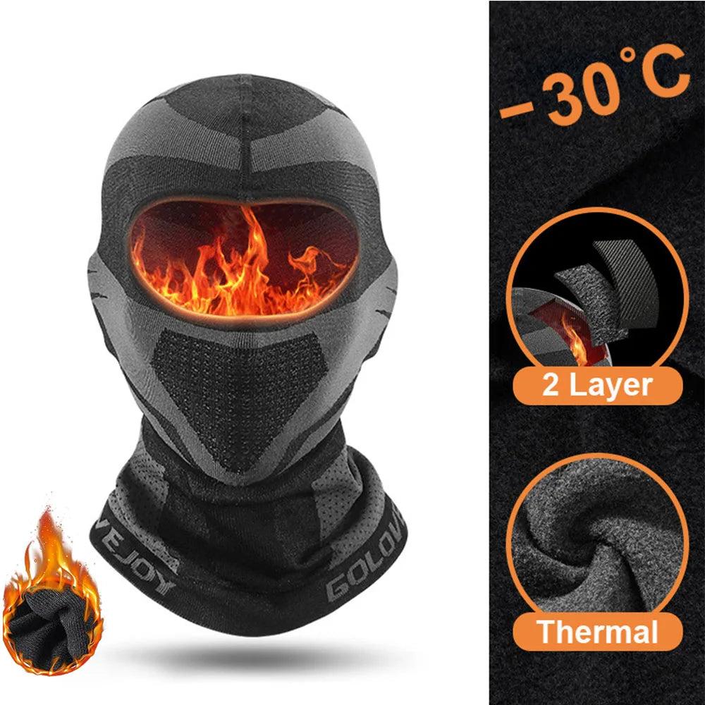 Balaclava Full Face Winter Ski & Motorcycle Mask by HitMyNeed