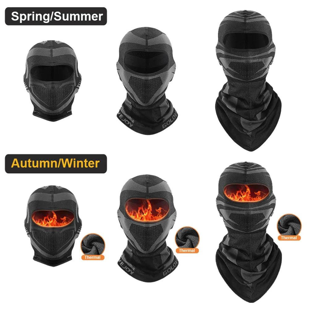 Balaclava Full Face Winter Ski & Motorcycle Mask by HitMyNeed