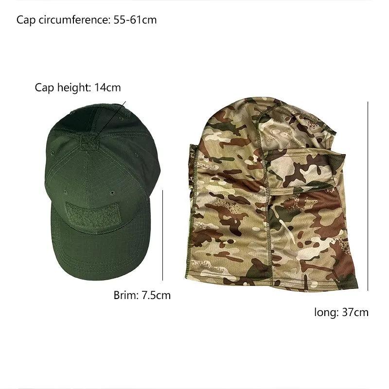 Balaclava Tactical Camouflage Full Face Mask by HitMyNeed