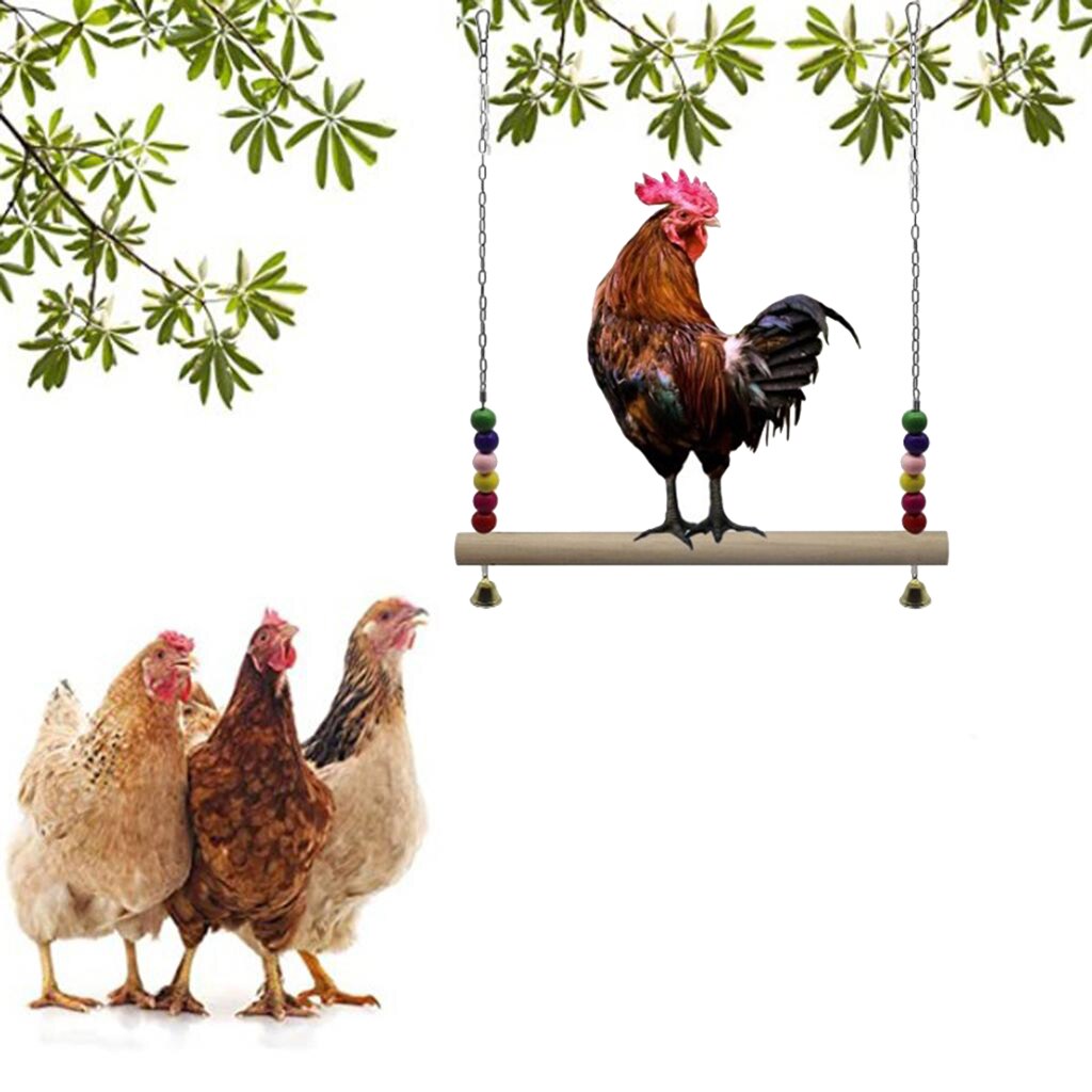 Balance Chicken Swing for Coops and Aviaries by HitMyNeed