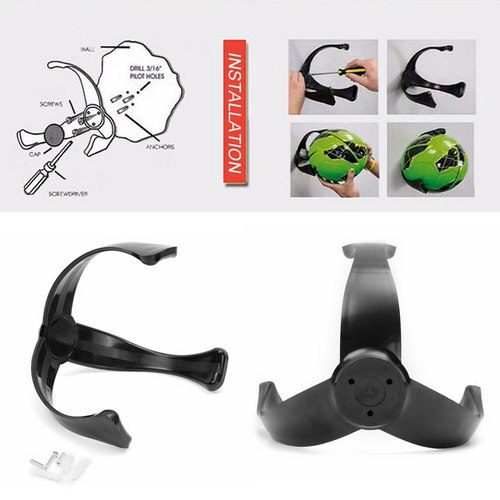Ball Claw Wall-Mount Universal Sports Ball Holder by HitMyNeed