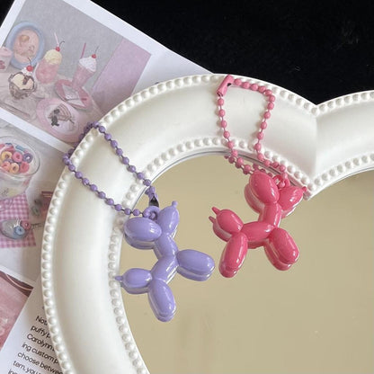 Balloon Dog Keychain Fashion Accessory 5cm by HitMyNeed