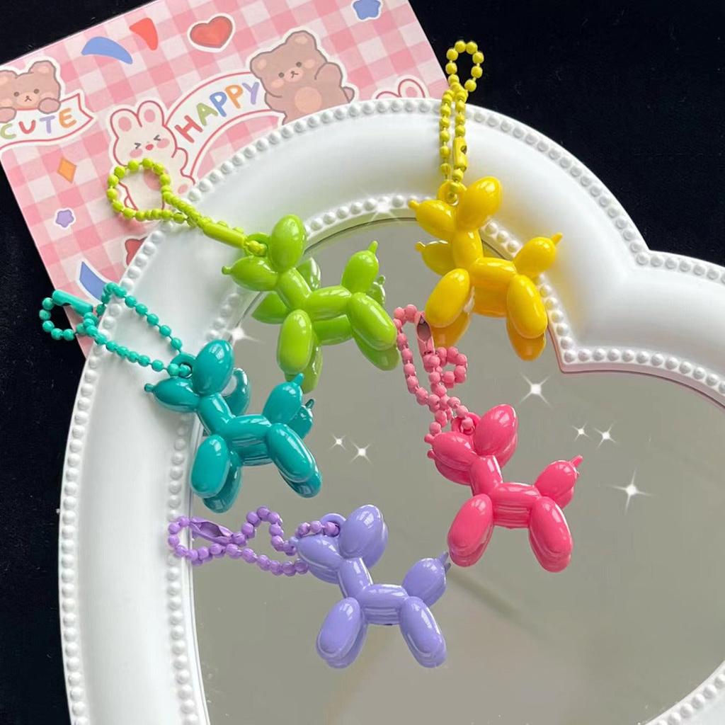 Balloon Dog Keychain Fashion Accessory 5cm by HitMyNeed