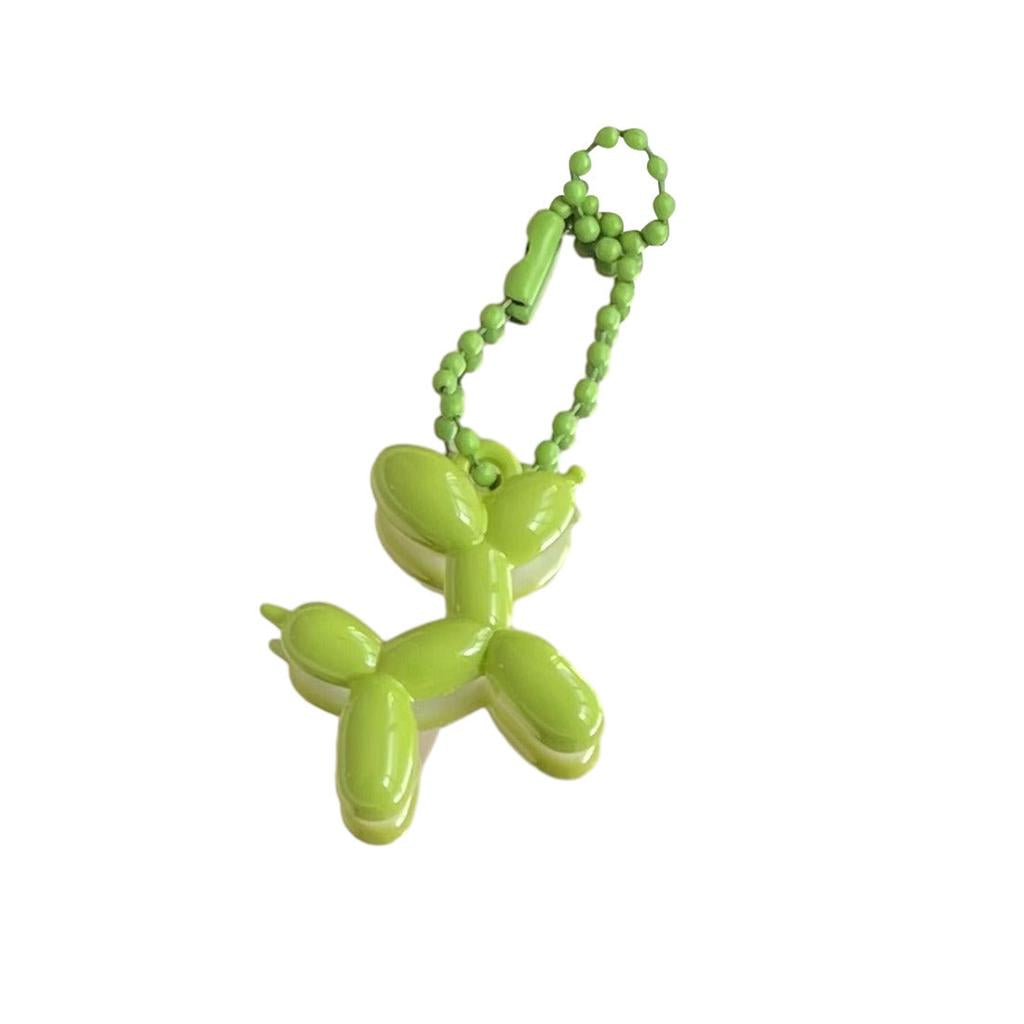 Balloon Dog Keychain Fashion Accessory 5cm green by HitMyNeed