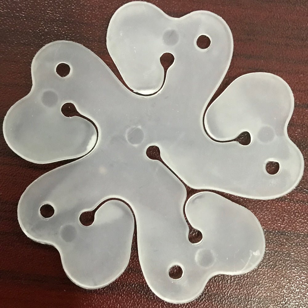 Balloon Flower Clips Closure Set (10 Pieces) by HitMyNeed