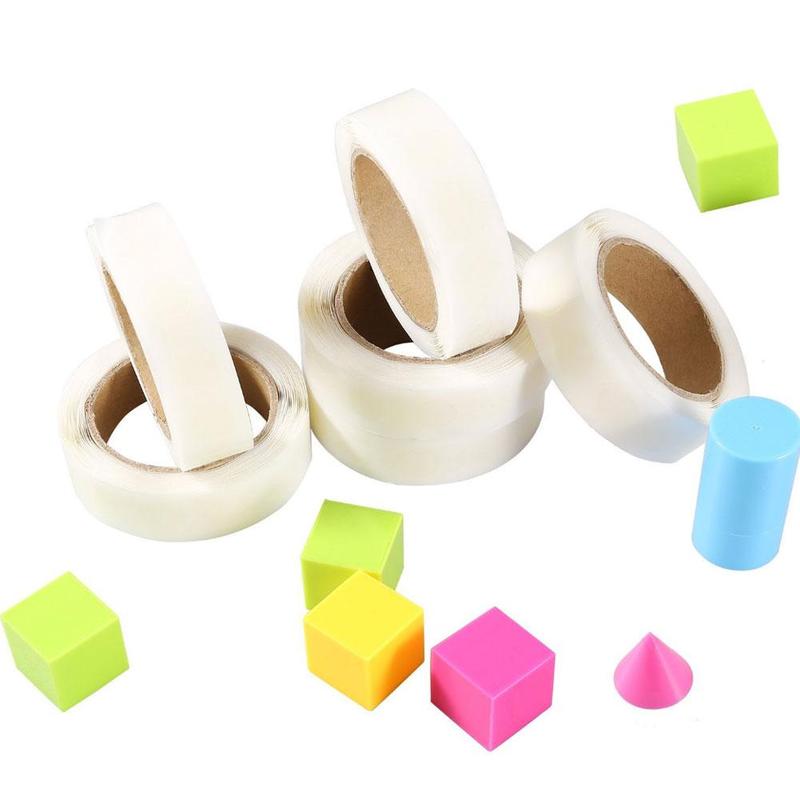 Balloon Glue Dots Roll, 300 Clear Adhesive Stickers by HitMyNeed
