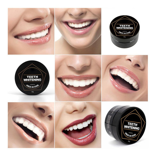 Bamboo Charcoal Activated Teeth Whitening Powder by HitMyNeed