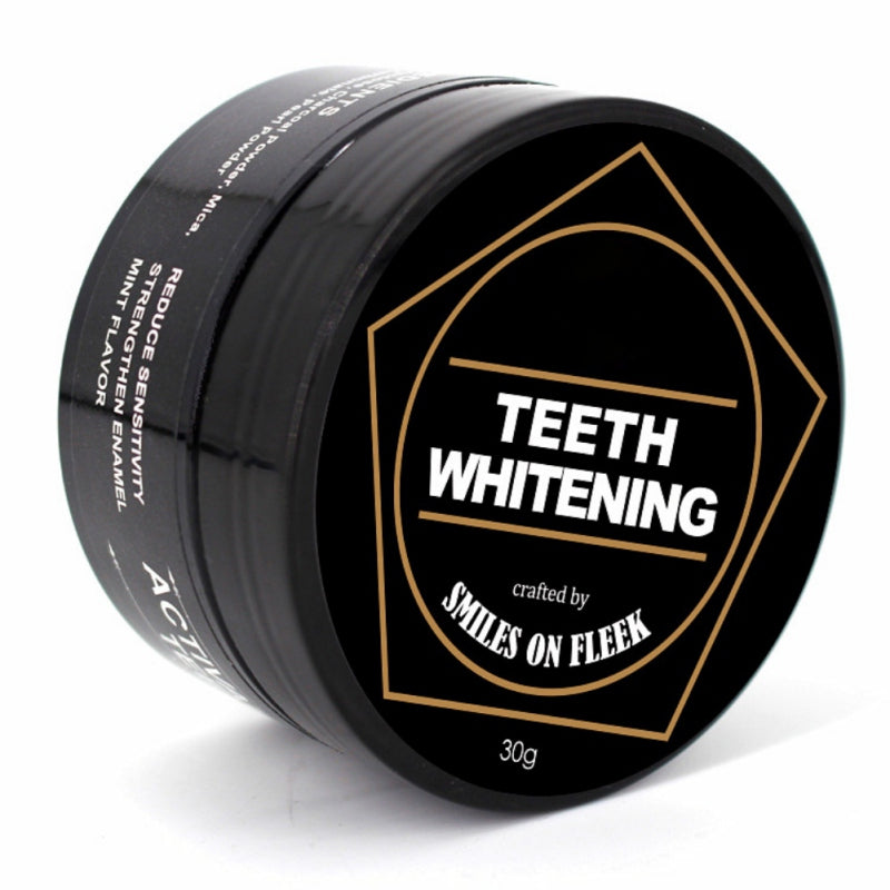 Bamboo Charcoal Activated Teeth Whitening Powder by HitMyNeed