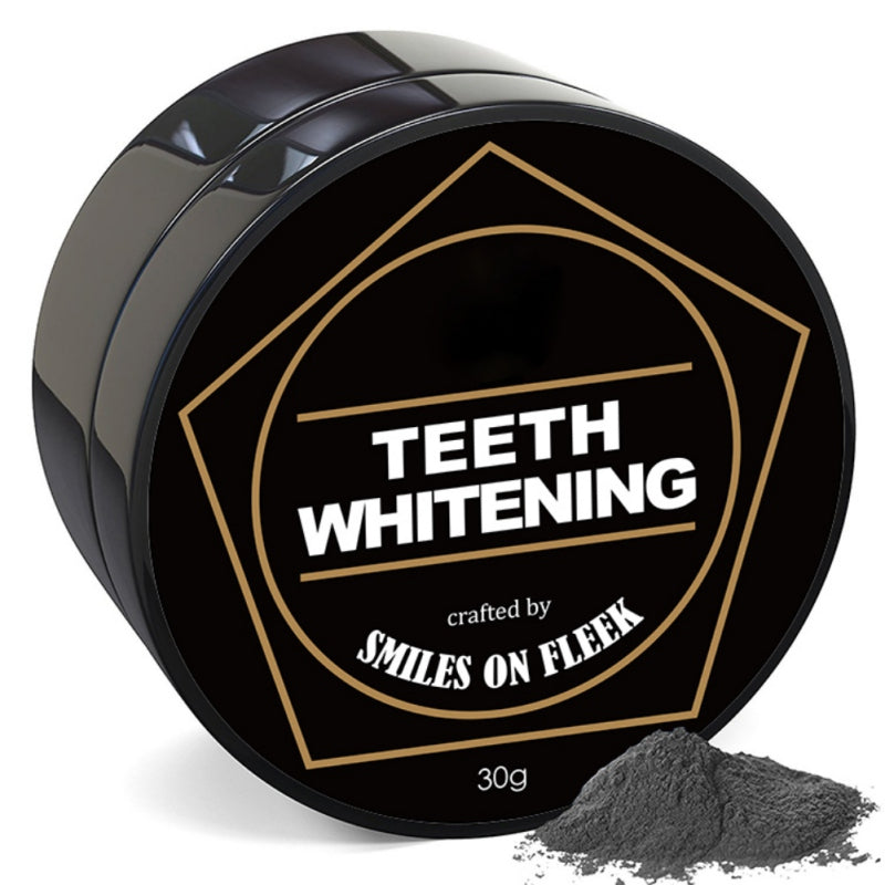 Bamboo Charcoal Activated Teeth Whitening Powder by HitMyNeed