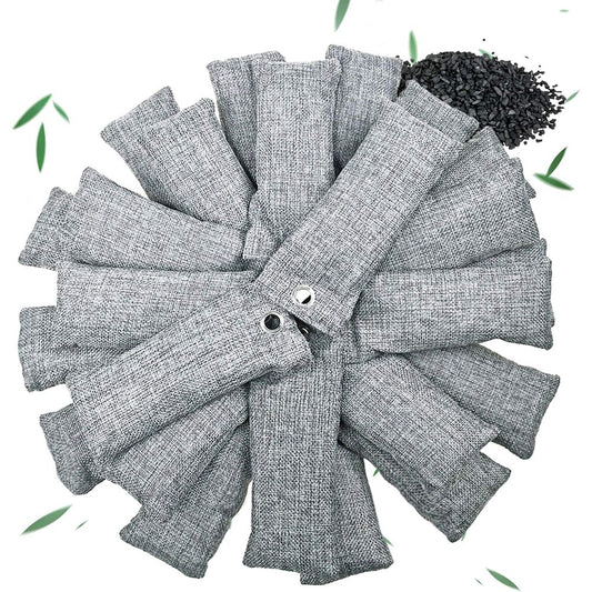 Bamboo Charcoal Air Purifying Bags (24 Pack) by HitMyNeed