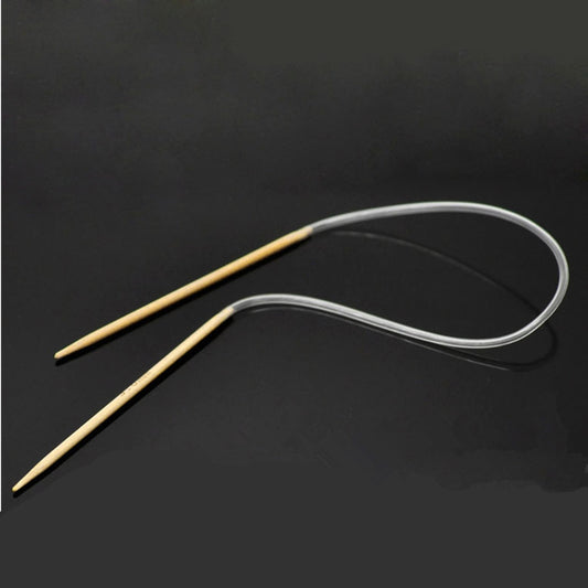 Bamboo Circular Knitting Needle DIY Tool 40cm by HitMyNeed