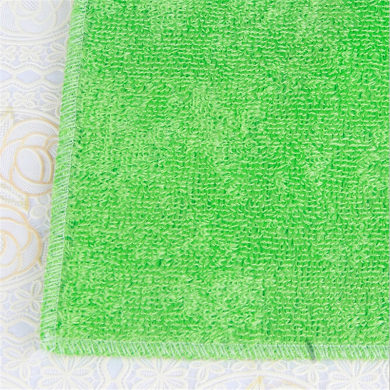 Bamboo Cleaning Cloth Rags Set (10 Pack) by HitMyNeed