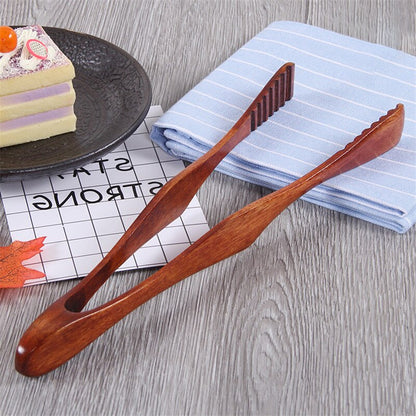 Bamboo Kitchen Tongs for Cooking and Serving by HitMyNeed