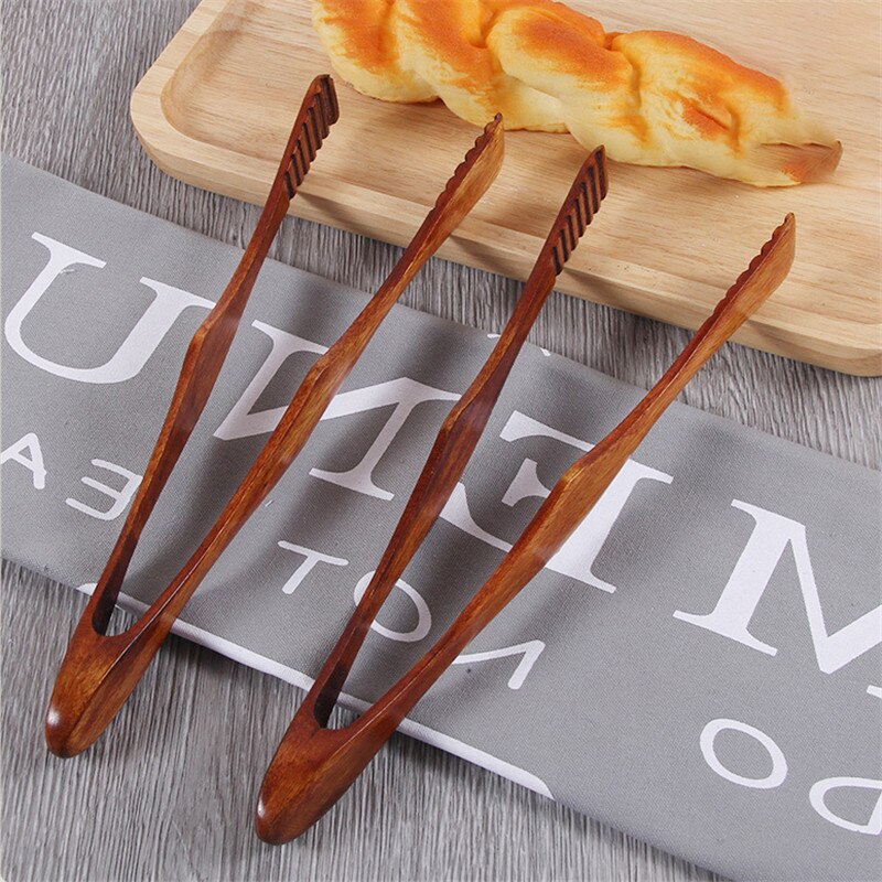 Bamboo Kitchen Tongs for Cooking and Serving by HitMyNeed