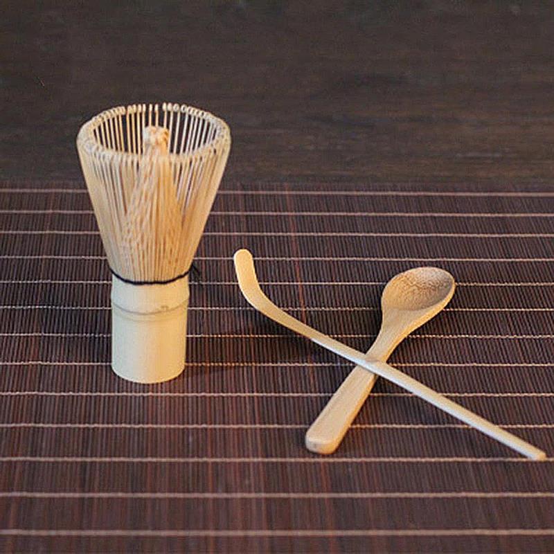Bamboo Matcha Green Tea Whisk Set (3 Piece) by HitMyNeed