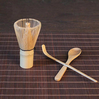 Bamboo Matcha Green Tea Whisk Set (3 Piece) by HitMyNeed