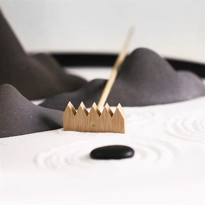 Bamboo Mini Zen Garden Rakes, 3-Piece Set by HitMyNeed