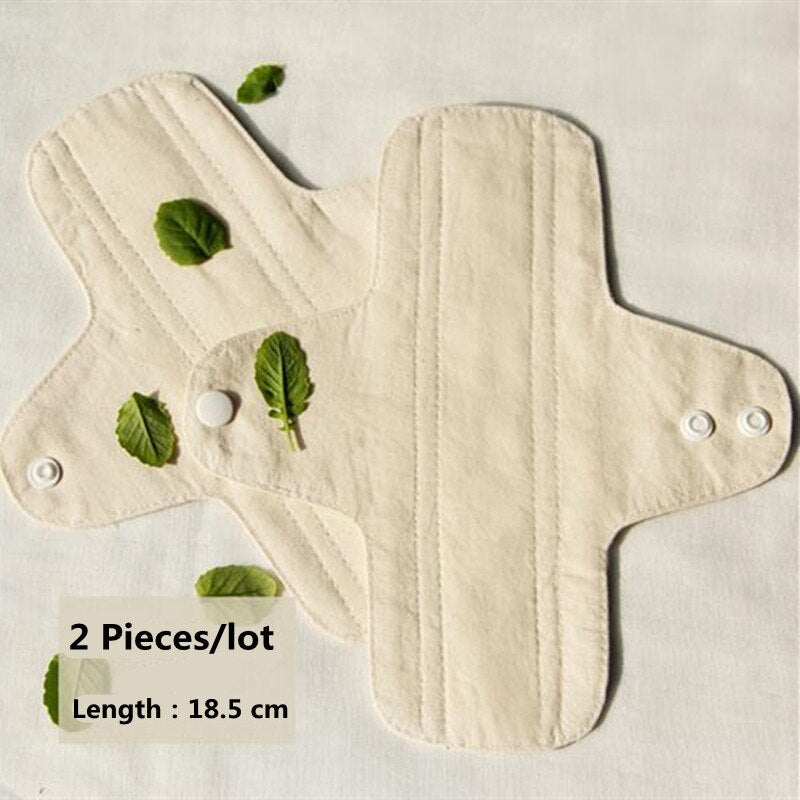 Bamboo Reusable Menstrual Pads (2-Pack) by HitMyNeed