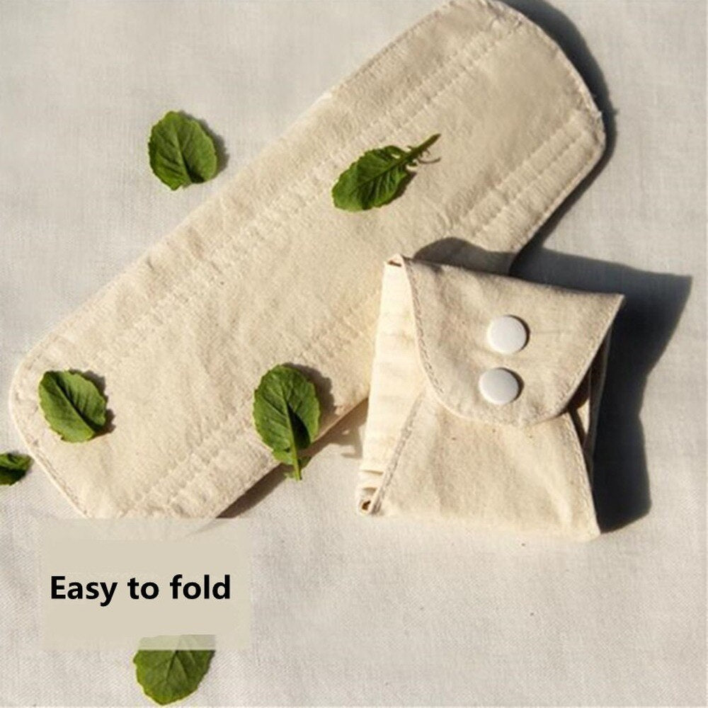 Bamboo Reusable Menstrual Pads (2-Pack) by HitMyNeed