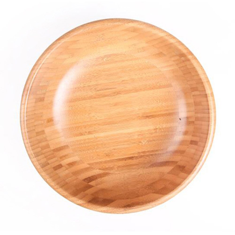Bamboo Salad Bowl Natural Wood 14 x 6 cm by HitMyNeed