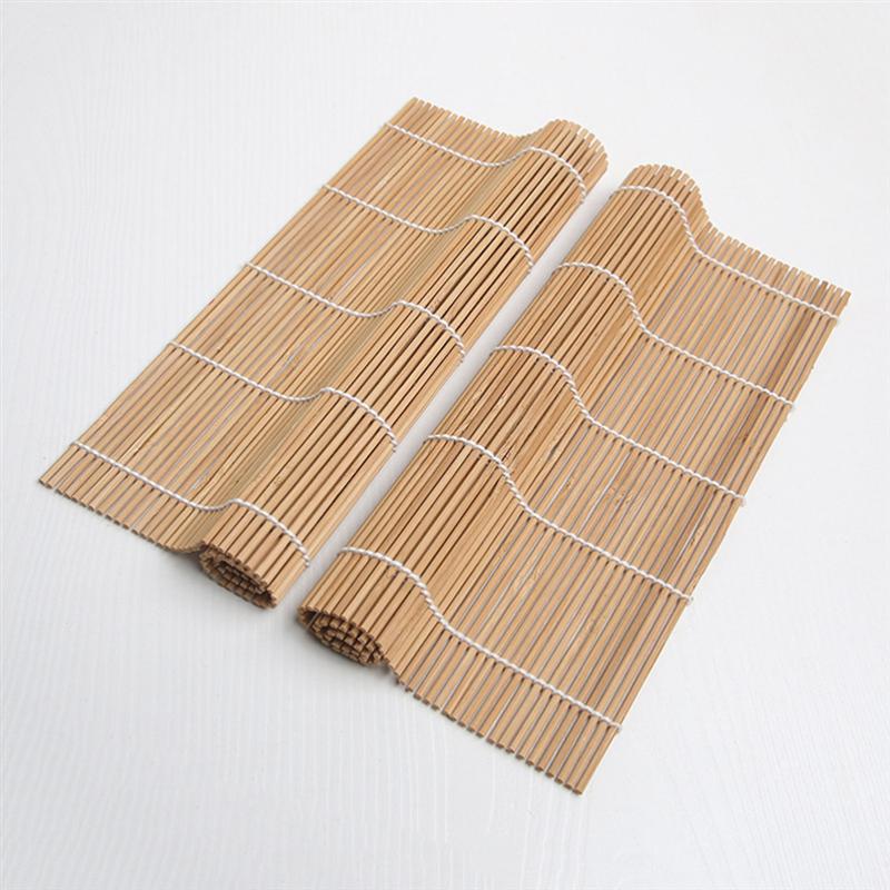 Bamboo Sushi Roller Kit with Pouch (15 Piece Set) by HitMyNeed