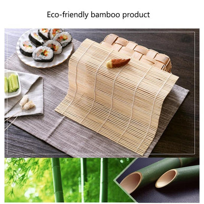 Bamboo Sushi Rolling Mat 24 x 24cm by HitMyNeed