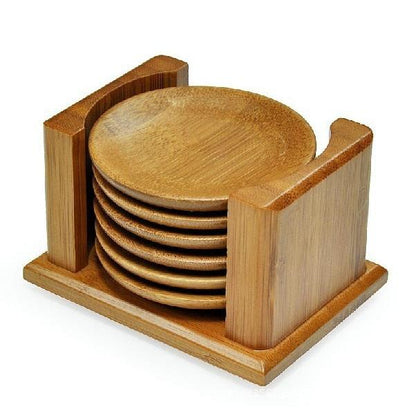 Bamboo Tea Tray with Drip Drawer by HitMyNeed