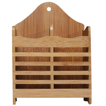 Bamboo Utensil Holder and Cutlery Organizer by HitMyNeed
