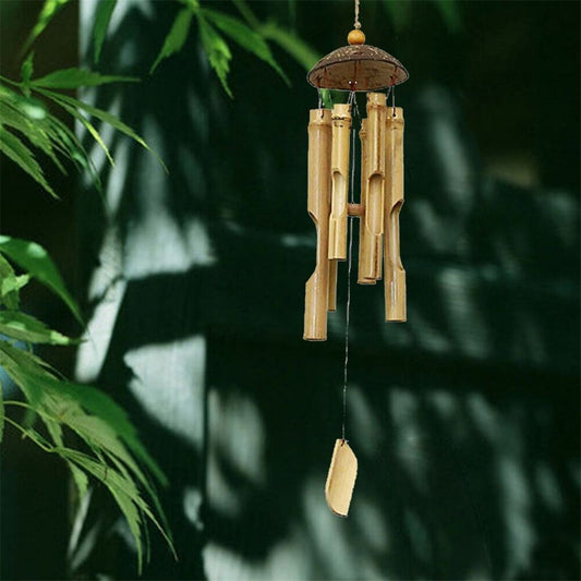 Bamboo Wind Chime for Indoor and Outdoor Décor by HitMyNeed