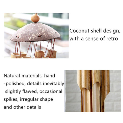 Bamboo Wind Chime for Indoor and Outdoor Décor by HitMyNeed