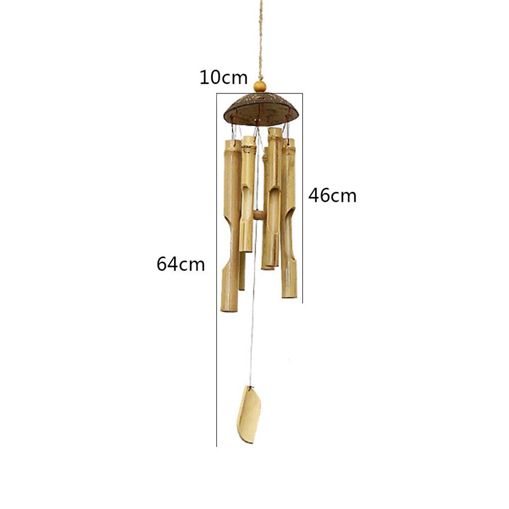 Bamboo Wind Chime for Indoor and Outdoor Décor by HitMyNeed