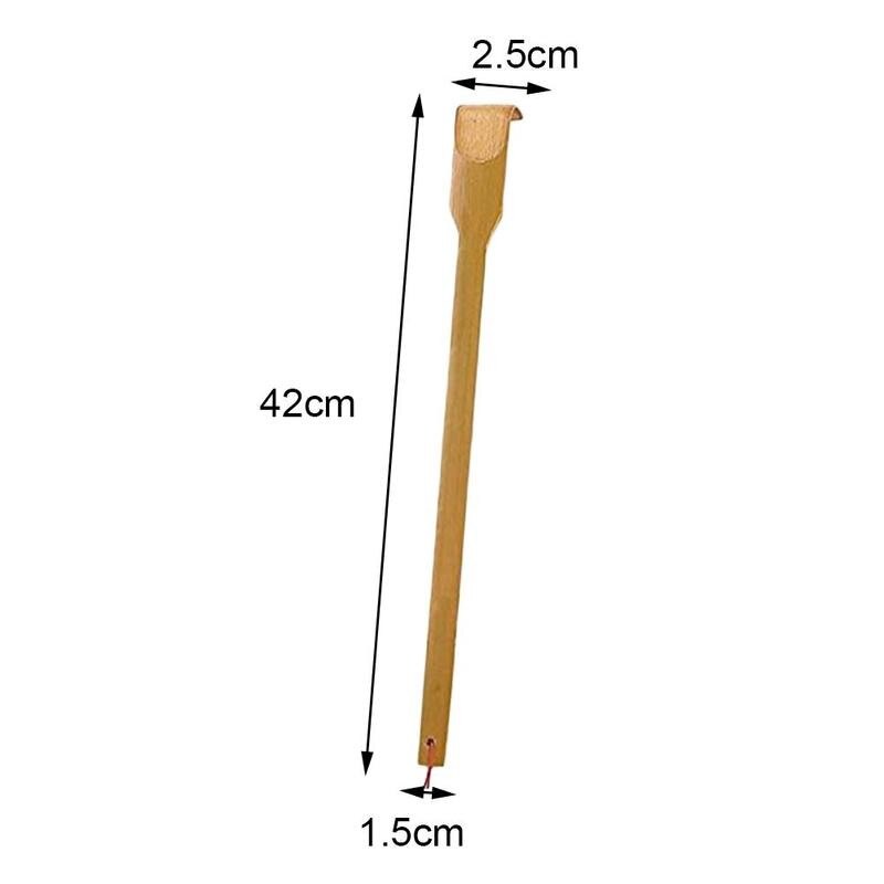 Bamboo Wood Back Scratcher with Long Handle by HitMyNeed