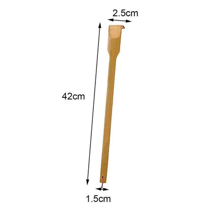 Bamboo Wood Back Scratcher with Long Handle by HitMyNeed