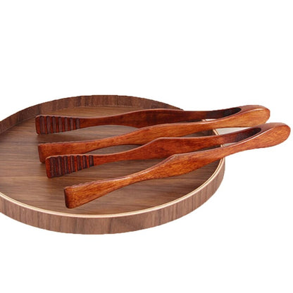 Bamboo Wood Kitchen Tongs 26.5cm by HitMyNeed