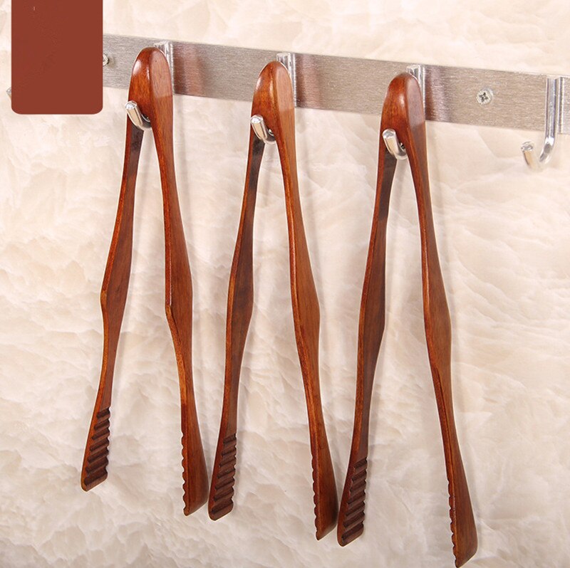 Bamboo Wood Kitchen Tongs 26.5cm by HitMyNeed