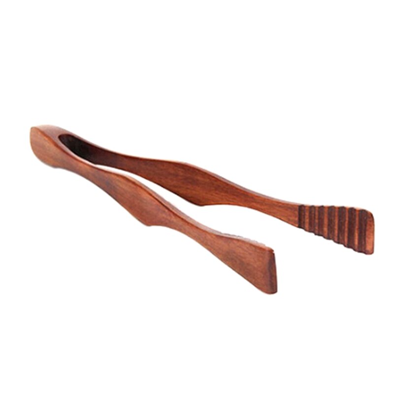 Bamboo Wood Kitchen Tongs 26.5cm by HitMyNeed