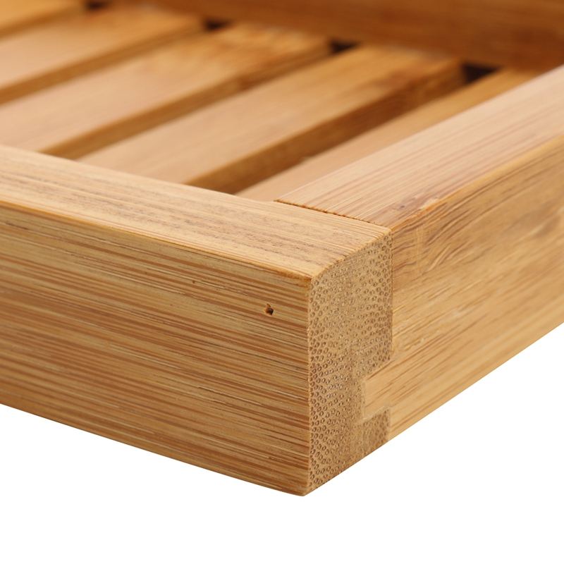 Bamboo Wooden Bath Tray with Adjustable Book Stand by HitMyNeed