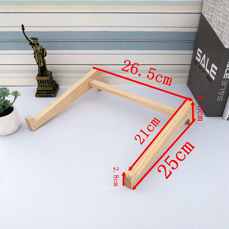 Bamboo Wooden Laptop Riser Stand 12-17 Inch by HitMyNeed