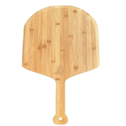 Bamboo Wooden Pizza Tray with Handle 29.5 cm by HitMyNeed