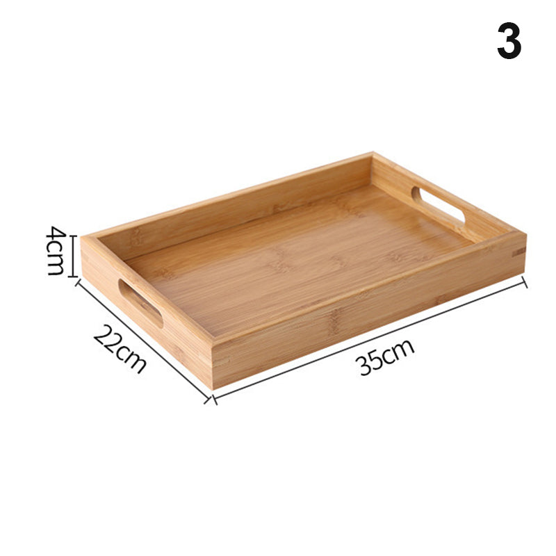 Bamboo Wooden Rectangular Serving Tray with Handles 3 by HitMyNeed