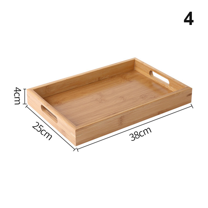 Bamboo Wooden Rectangular Serving Tray with Handles 4 by HitMyNeed