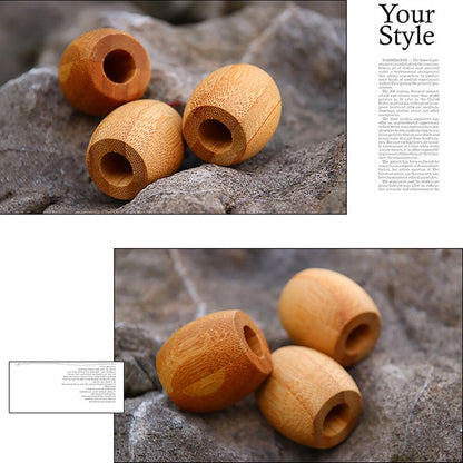 Bamboo Wooden Toothbrush Holder Stand by HitMyNeed