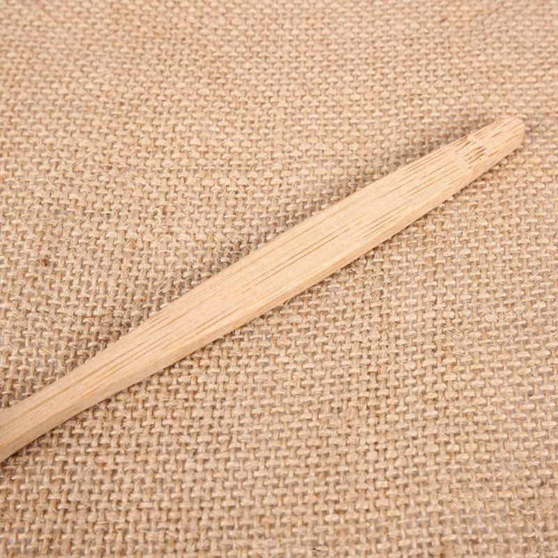 Bamboo Wooden Toothbrush Soft Bristle (10 Pack) by HitMyNeed
