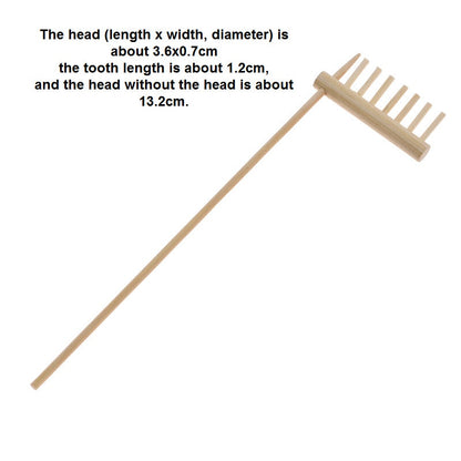 Bamboo Zen Garden Rake Set (5 Pieces) by HitMyNeed