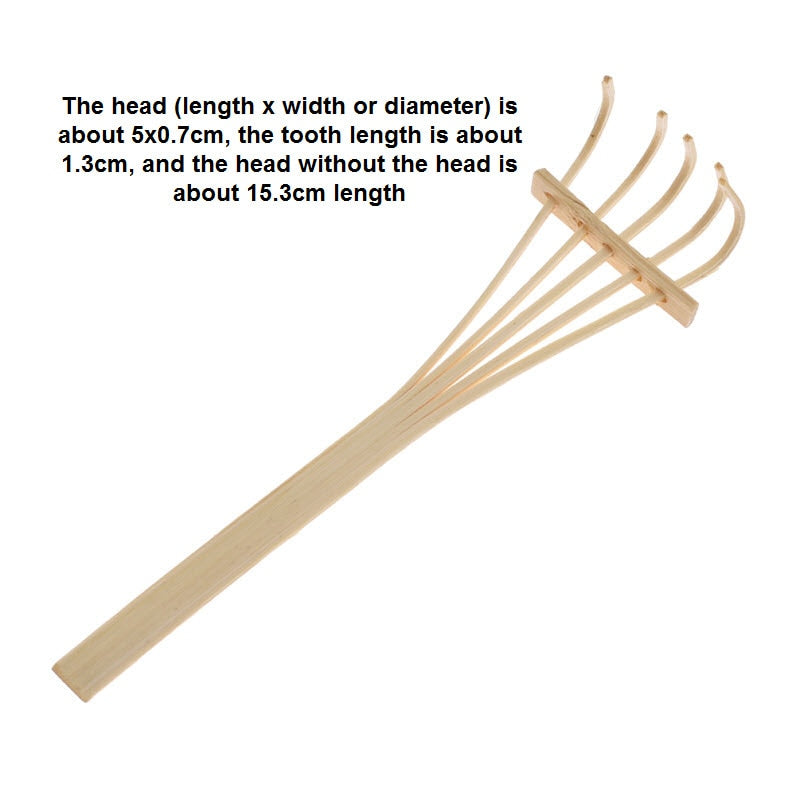 Bamboo Zen Garden Rake Set (5 Pieces) by HitMyNeed