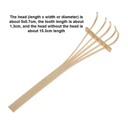 Bamboo Zen Garden Rake Set (5 Pieces) by HitMyNeed