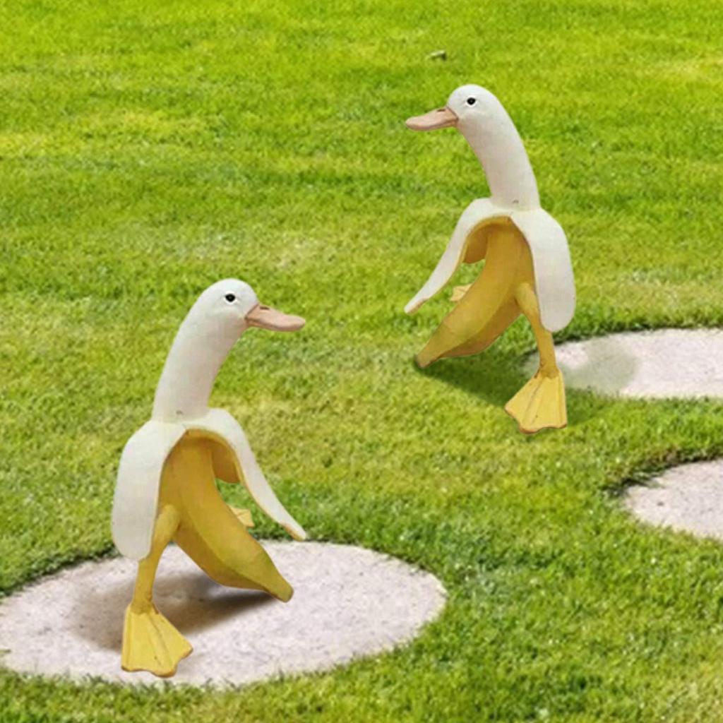 Banana Duck Creative Home & Garden Ornament by HitMyNeed