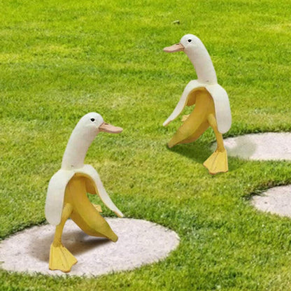 Banana Duck Creative Home & Garden Ornament by HitMyNeed