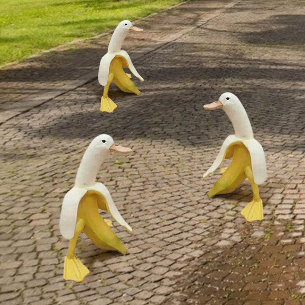 Banana Duck Creative Home & Garden Ornament by HitMyNeed