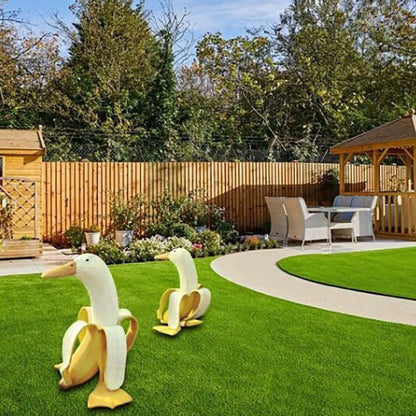 Banana Duck Garden Statue Whimsical Yard Decor by HitMyNeed